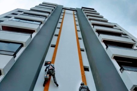 Pintura de Fachadas dos Prédios